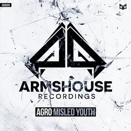 Misled Youth album by Agro - Drum and Bass Cover Art