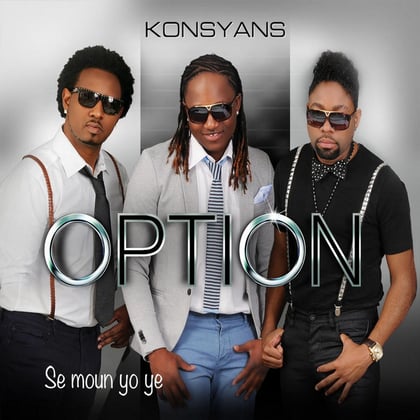 Konsyans album by Option - Drum and Bass Cover Art