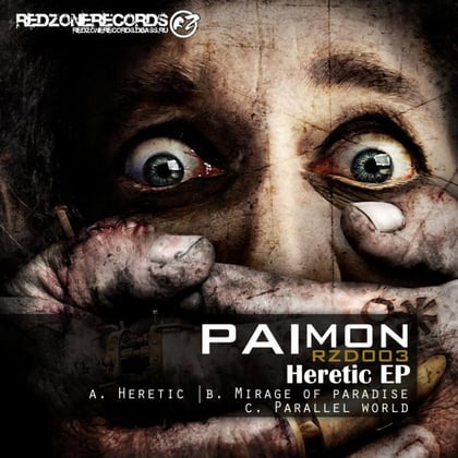 Heretic EP album by Paimon - Drum and Bass Cover Art