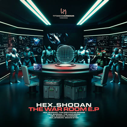 The War Room E.P album by Hex & Shodan - Drum and Bass Cover Art