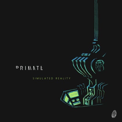 Simulated Reality album by Primate - Drum and Bass Cover Art