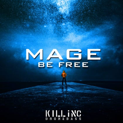 Be Free album by Mage - Drum and Bass Cover Art