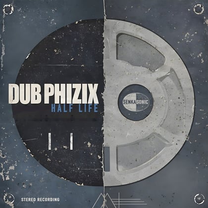 Half Life album by Dub Phizix - Drum and Bass Cover Art