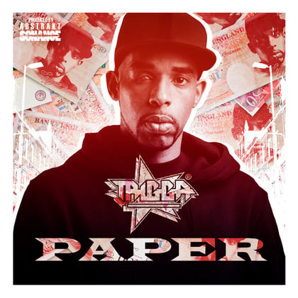 Paper album by Trigga - Drum and Bass Cover Art