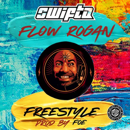 Flow Rogan album by Swifta - Drum and Bass Cover Art