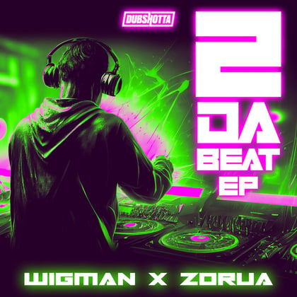 2 DA BEAT album by Wigman & Zorua - Drum and Bass Cover Art
