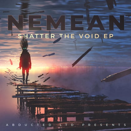 Shatter the Void album by Nemean - Drum and Bass Cover Art