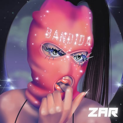 Bandida album by Zar - Drum and Bass Cover Art