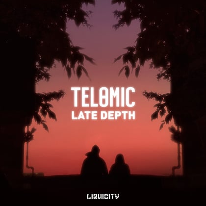Late Depth album by Telomic - Drum and Bass Cover Art