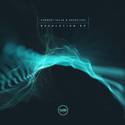 Resolution EP album by Current Value & Dauntless - Drum and Bass Cover Art