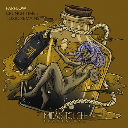 Crunch Time / Toxic Remains album by FarFlow - Drum and Bass Cover Art