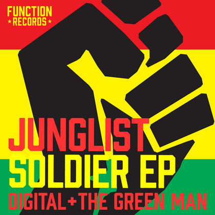 Junglist Soldier album by Digital - Drum and Bass Cover Art