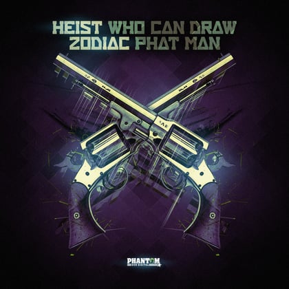 Who Can Draw & Phat Man album by Spaow, Zero G, Heist & Zodiac - Drum and Bass Cover Art
