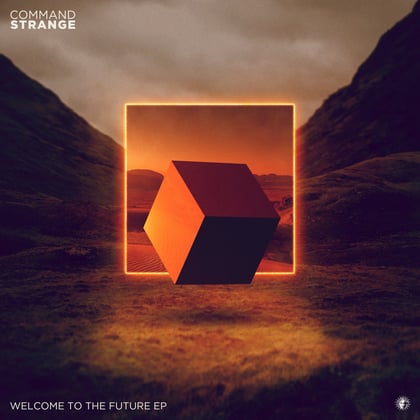 Welcome to the Future EP album by Command Strange - Drum and Bass Cover Art