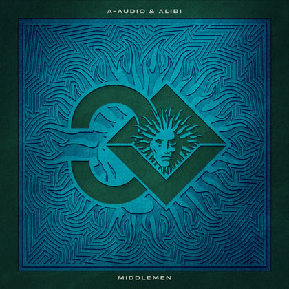 Middlemen album by Alibi - Drum and Bass Cover Art