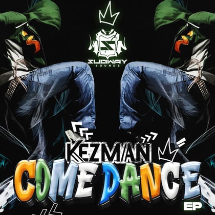 Come Dance EP album by Kezman - Drum and Bass Cover Art