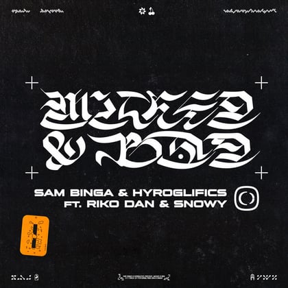 Wicked & Bad EP album by Hyroglifics - Drum and Bass Cover Art