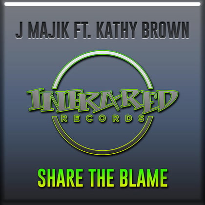 Share the Blame album by J Majik - Drum and Bass Cover Art