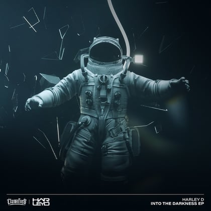 In The Darkness album by Harley D - Drum and Bass Cover Art