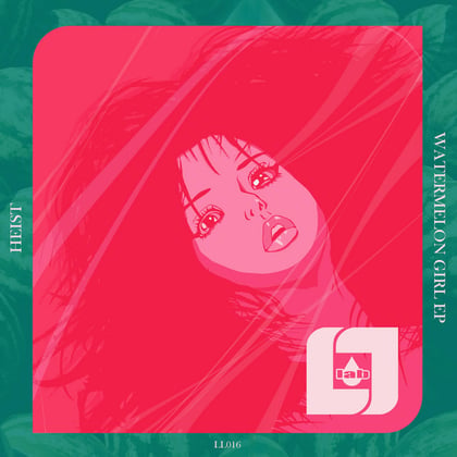 Watermelon Girl EP album by Spaow, Zero G & Heist - Drum and Bass Cover Art