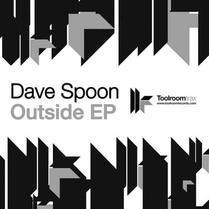Outside EP album by Dave Spoon - Drum and Bass Cover Art