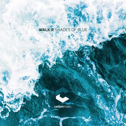 Shades of Blue album by Walk:r - Drum and Bass Cover Art