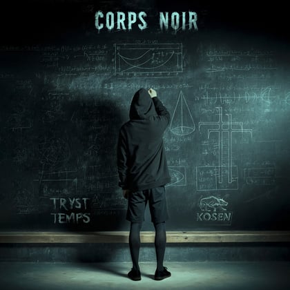 Corps Noir album by Tryst Temps, The Clamps & Skulpt - Drum and Bass Cover Art