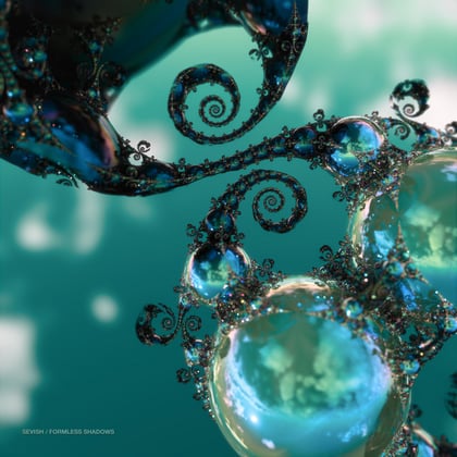 Formless Shadows album by Sevish - Drum and Bass Cover Art