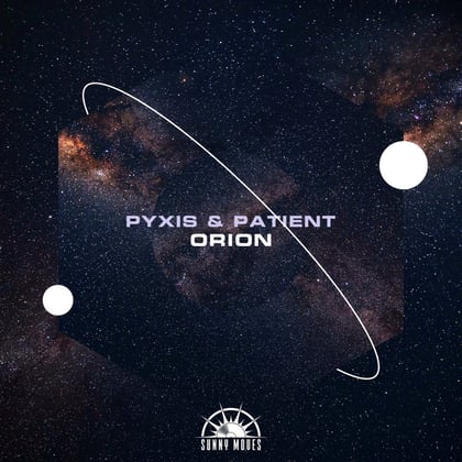 Orion album by pyxis & Patient - Drum and Bass Cover Art