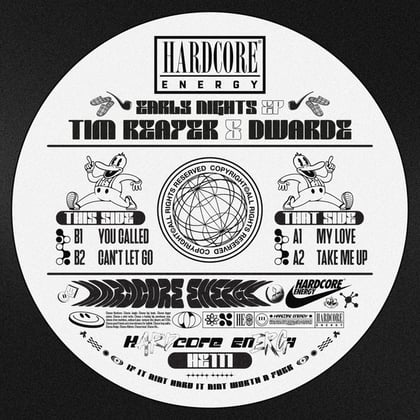 Early Nights EP album by Tim Reaper & Dwarde - Drum and Bass Cover Art