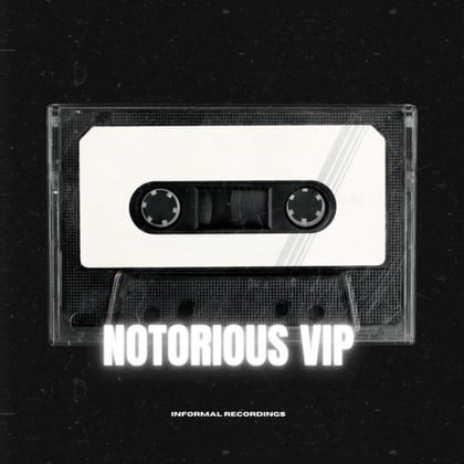 Notorious VIP album by Dutta & Decoder - Drum and Bass Cover Art