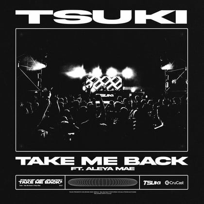Take Me Back album by Tsuki - Drum and Bass Cover Art