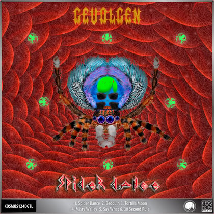 Spider Dance album by Gevolgen - Drum and Bass Cover Art
