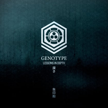 Lessons in Depth album by Genotype - Drum and Bass Cover Art