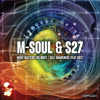 What Matters the Most / Self Awareness album by M-Soul & S27 - Drum and Bass Cover Art