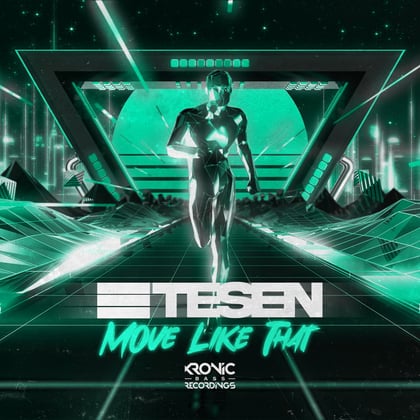 Tesen - Move like that album by Tesen - Drum and Bass Cover Art
