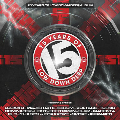Bombaclart album by Majistrate & Turno - Drum and Bass Cover Art