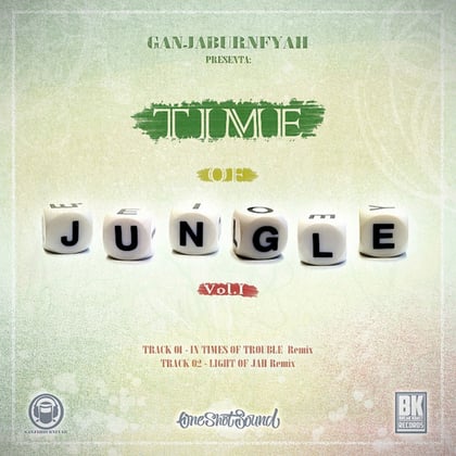 Time of Jungle album by Ganjah Burn Fyah - Drum and Bass Cover Art