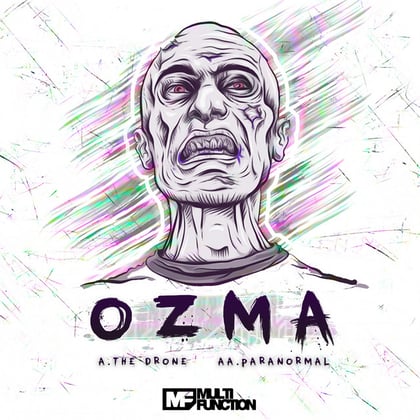 The Drone / Paranormal album by Ozma & DJ Ink - Drum and Bass Cover Art