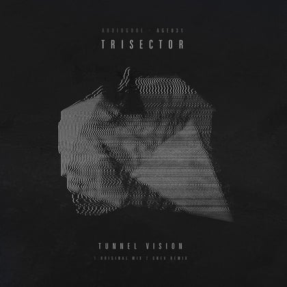 Tunnel vision album by Trisector - Drum and Bass Cover Art