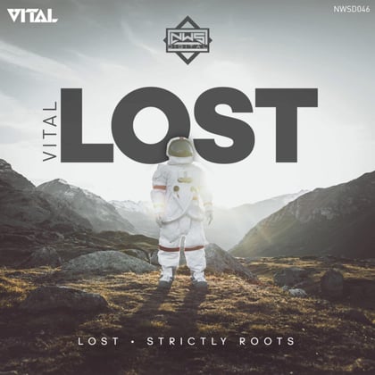 Lost album by Vital - Drum and Bass Cover Art