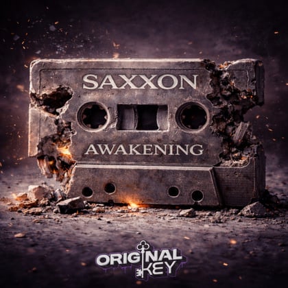 Awakening album by Saxxon - Drum and Bass Cover Art