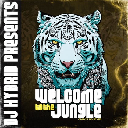 DJ Hybrid Presents: Welcome To The Jungle (Album Sampler) album by DJ Hybrid - Drum and Bass Cover Art