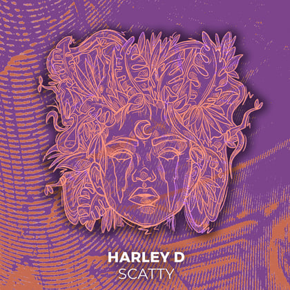 Scatty album by Harley D - Drum and Bass Cover Art