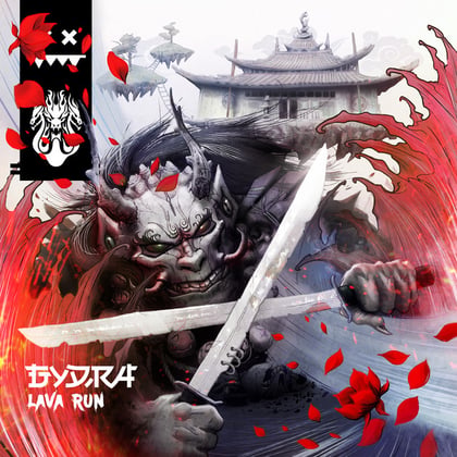 Lava Run album by Gydra - Drum and Bass Cover Art