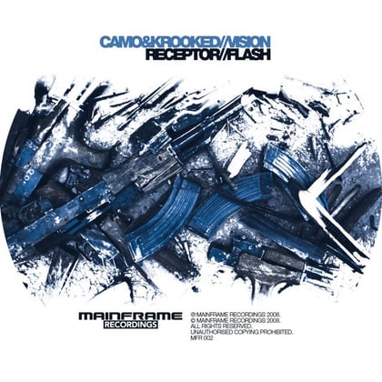 Vision / Flash album by Camo, Receptor & Krooked - Drum and Bass Cover Art
