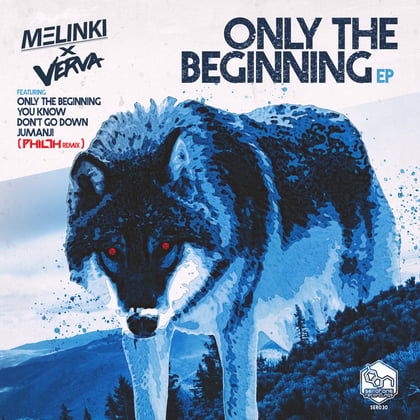 Only The Beginning album by Trex, Melinki, Philth & Verva - Drum and Bass Cover Art