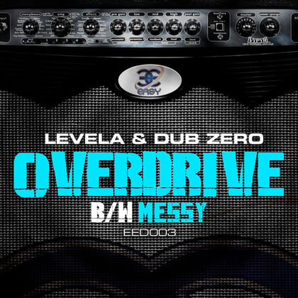 Overdrive / Messy album by Levela & Dub Zero - Drum and Bass Cover Art