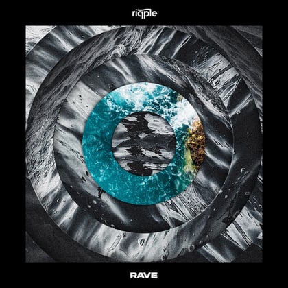 RAVE album by Ripple - Drum and Bass Cover Art