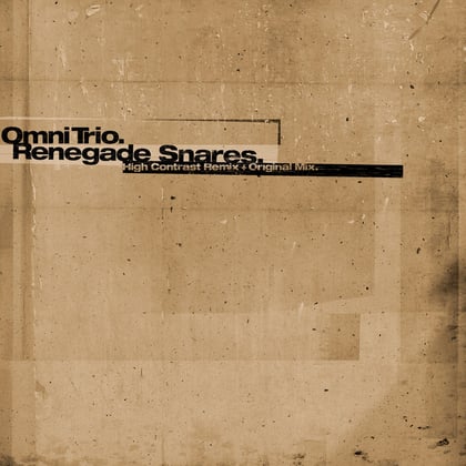 Renegade Snares (High Contrast Remix) / Renegade Snares album by Omni Trio - Drum and Bass Cover Art